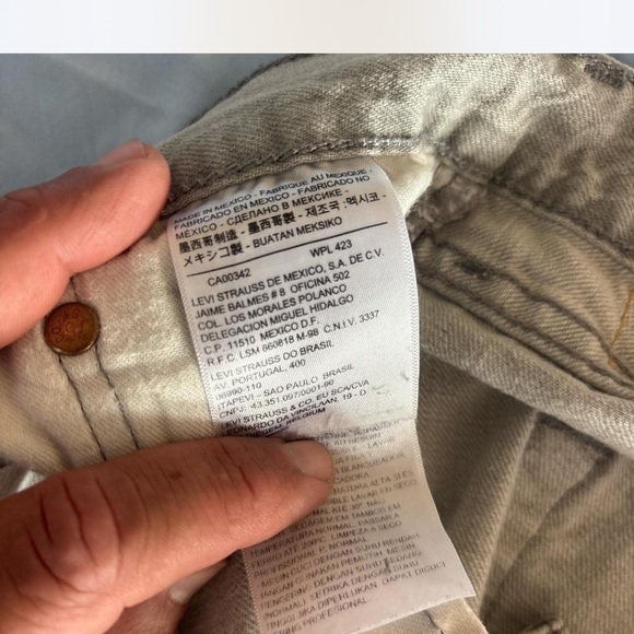 Levi's light grey Denim Pants - Picture 9 of 11